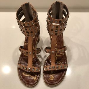 Sam Edelman Leather Gladiator Sandals
